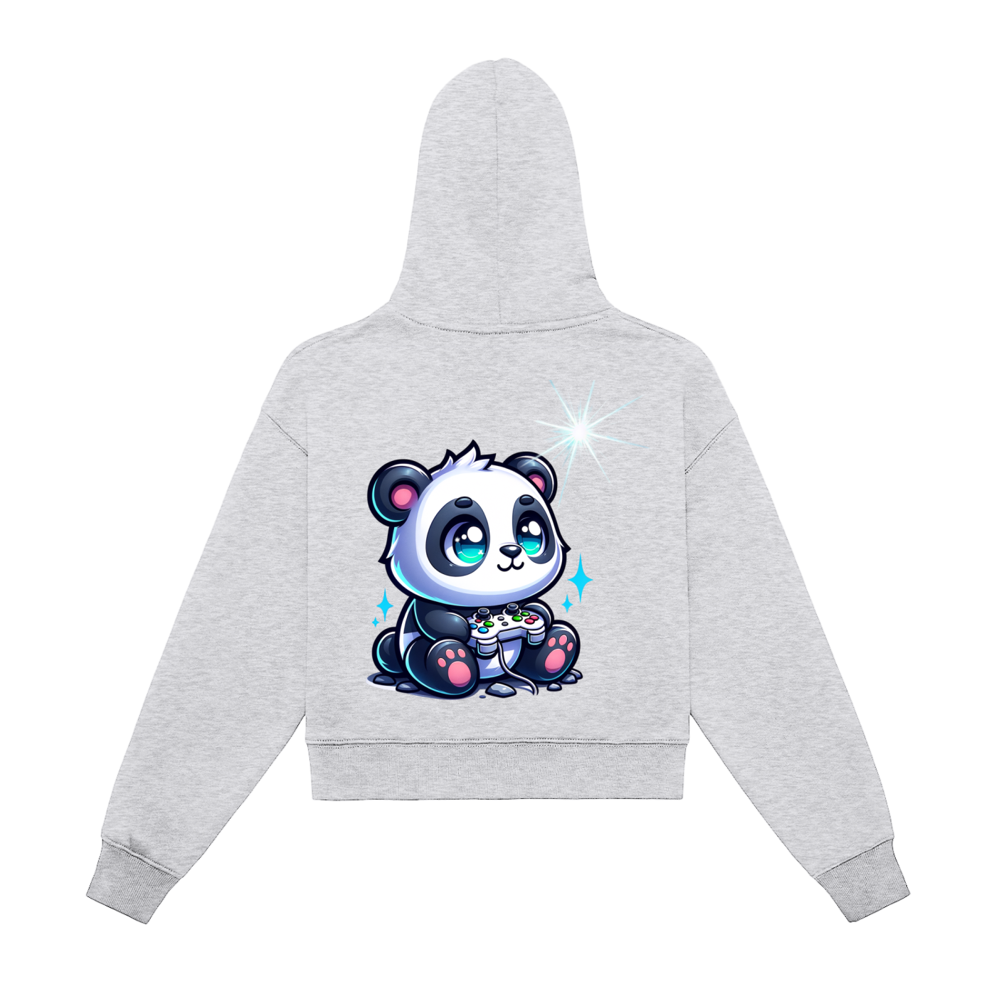 CUTE_PANDA_Cropped JACKET