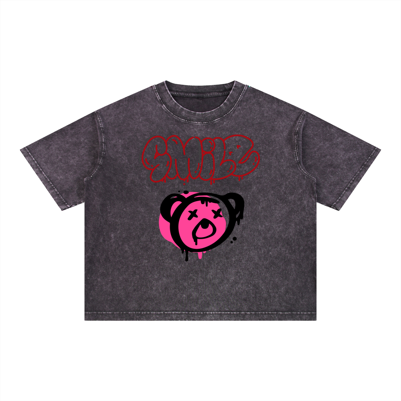 SMILE BEAAR_Boxy TEE