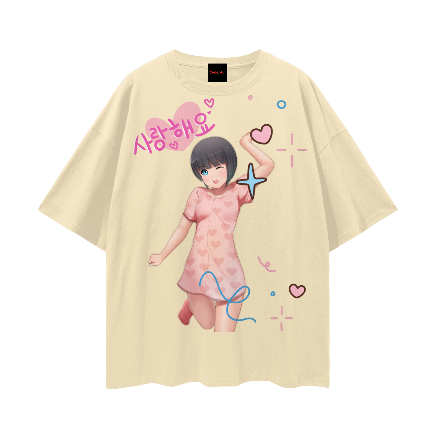 Cute Anime Girl Tee