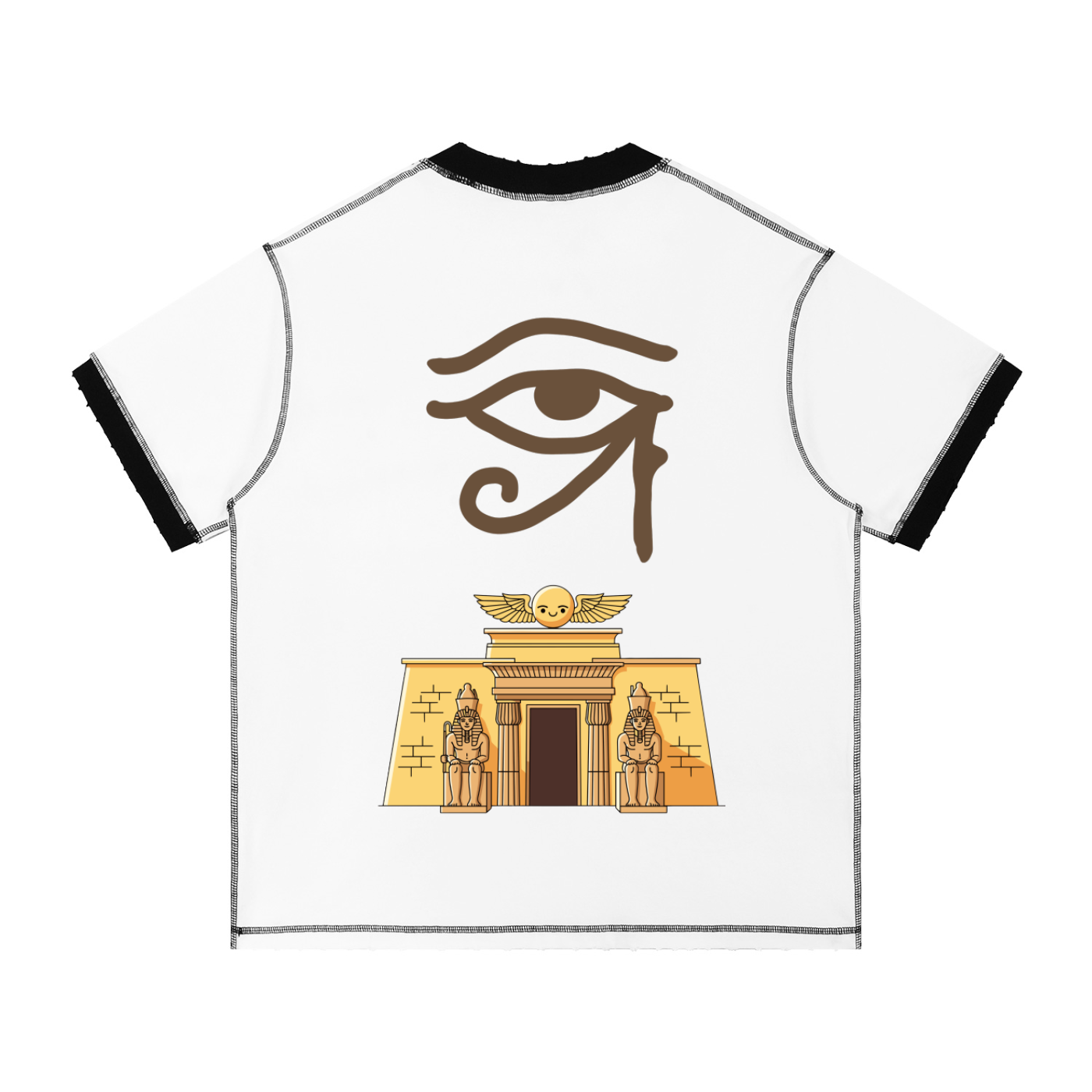 ANICIENT_HIEROGRAPHIC_Cotton_T-Shirt