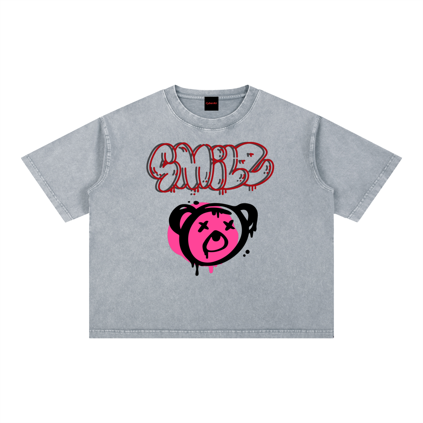 SMILE BEAAR_Boxy TEE