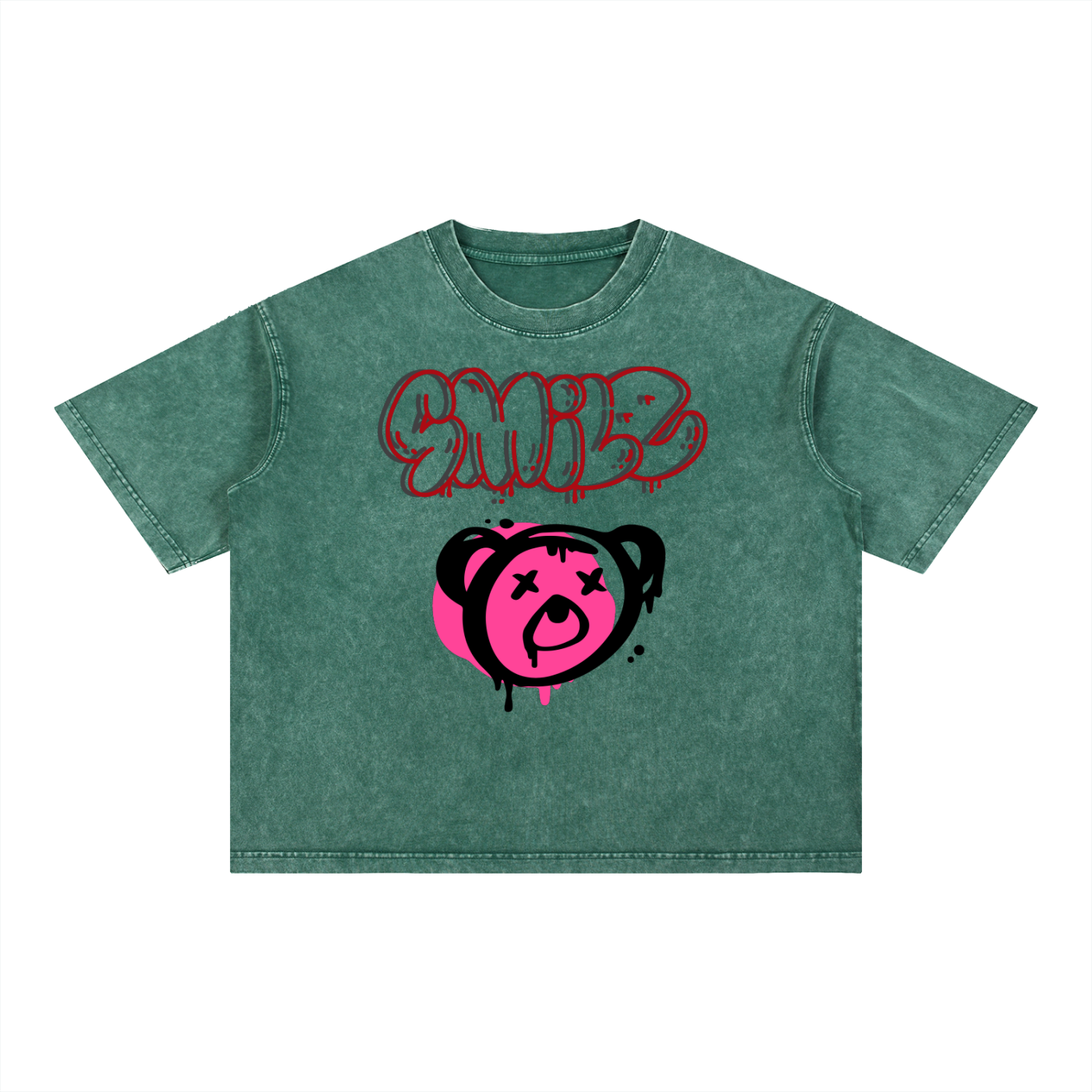 SMILE BEAAR_Boxy TEE
