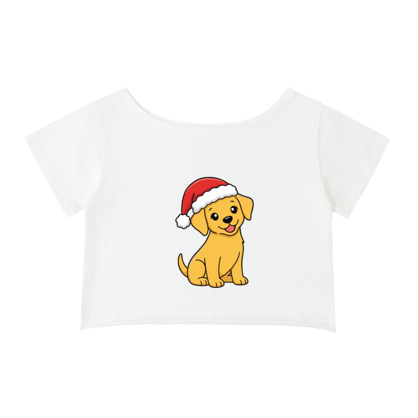 Off-Shoulder_CHRISTMAS DOG