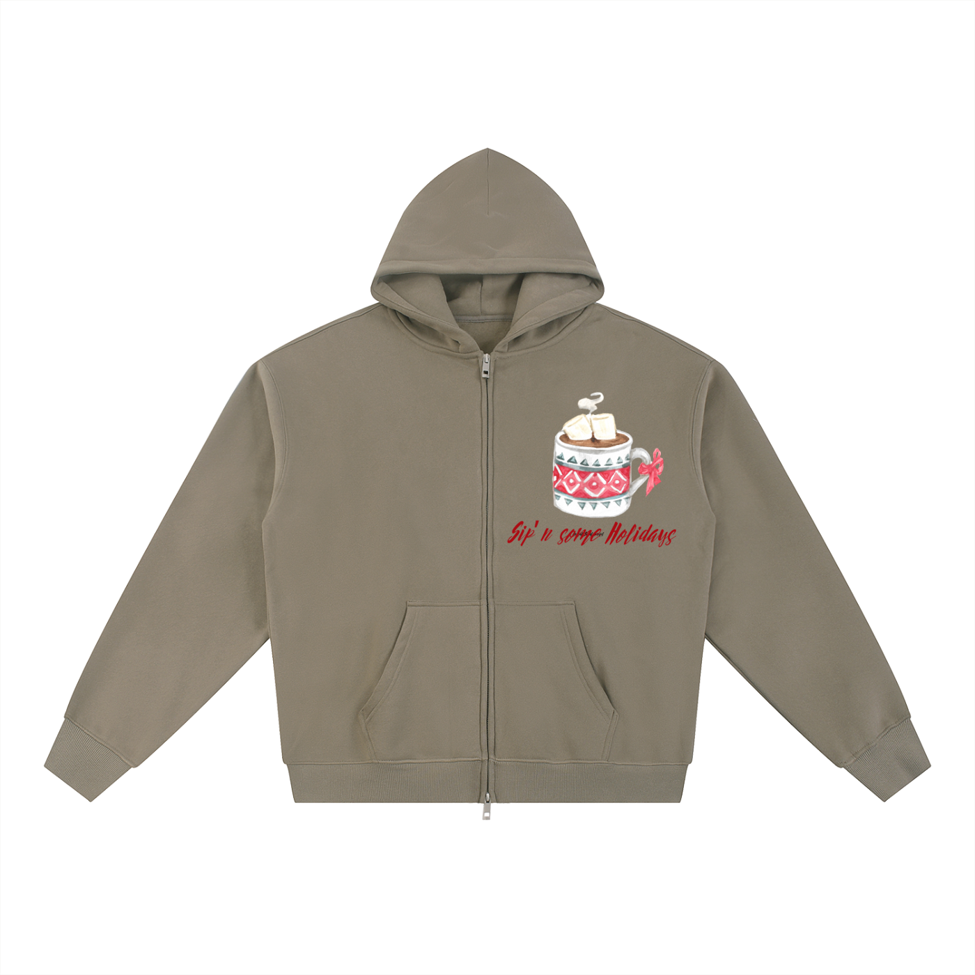 Sipn'N Holidays_ZipUP Jacket