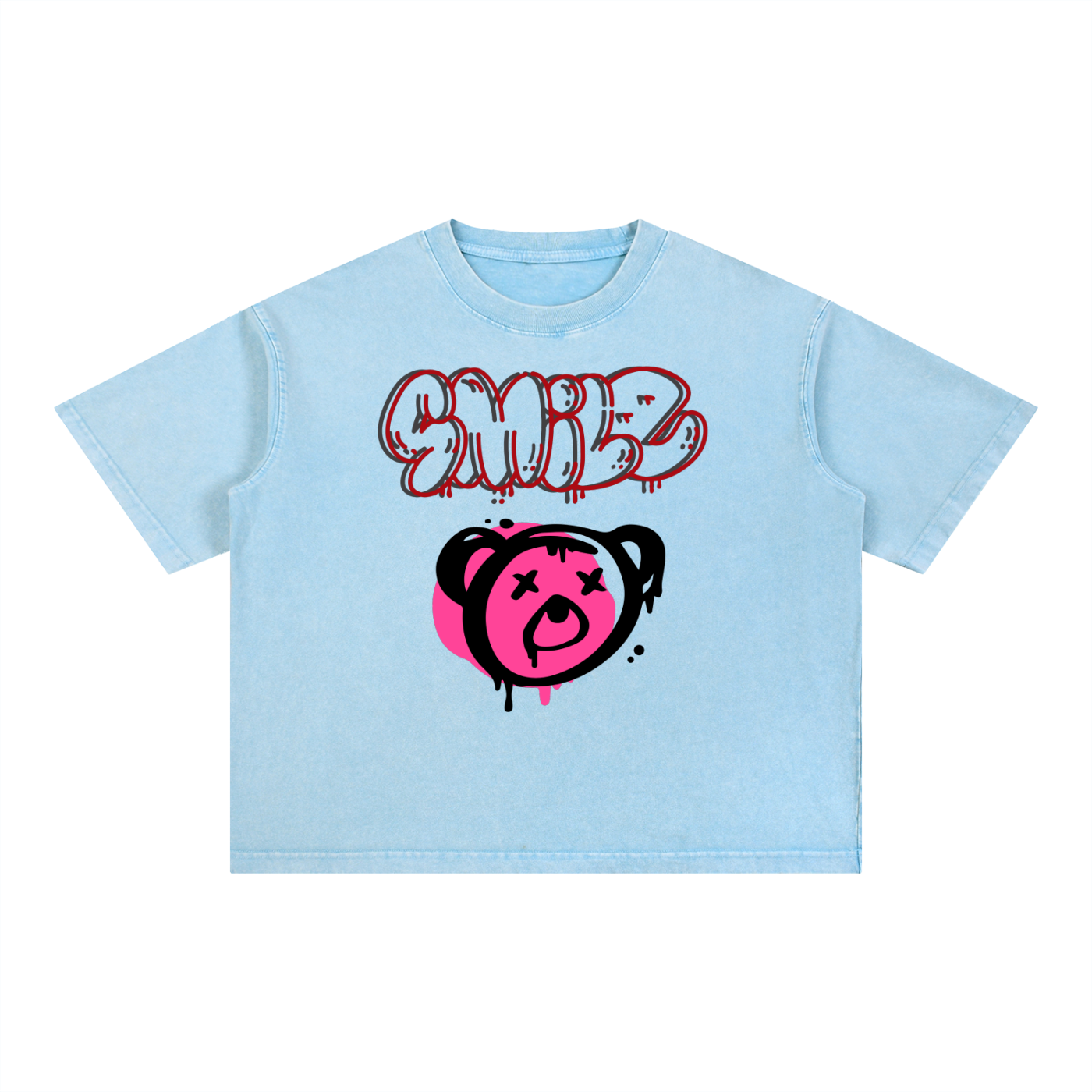 SMILE BEAAR_Boxy TEE