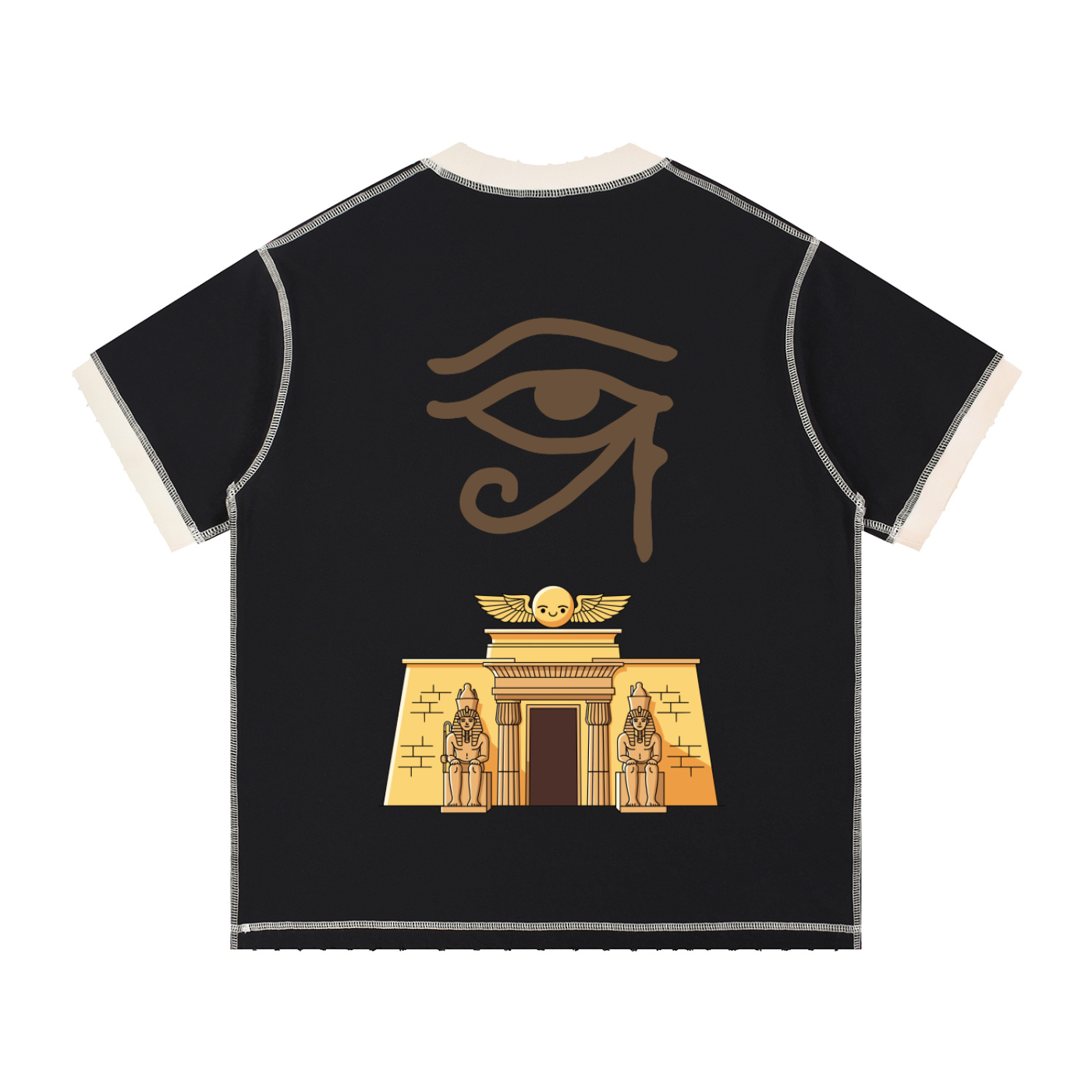 ANICIENT_HIEROGRAPHIC_Cotton_T-Shirt