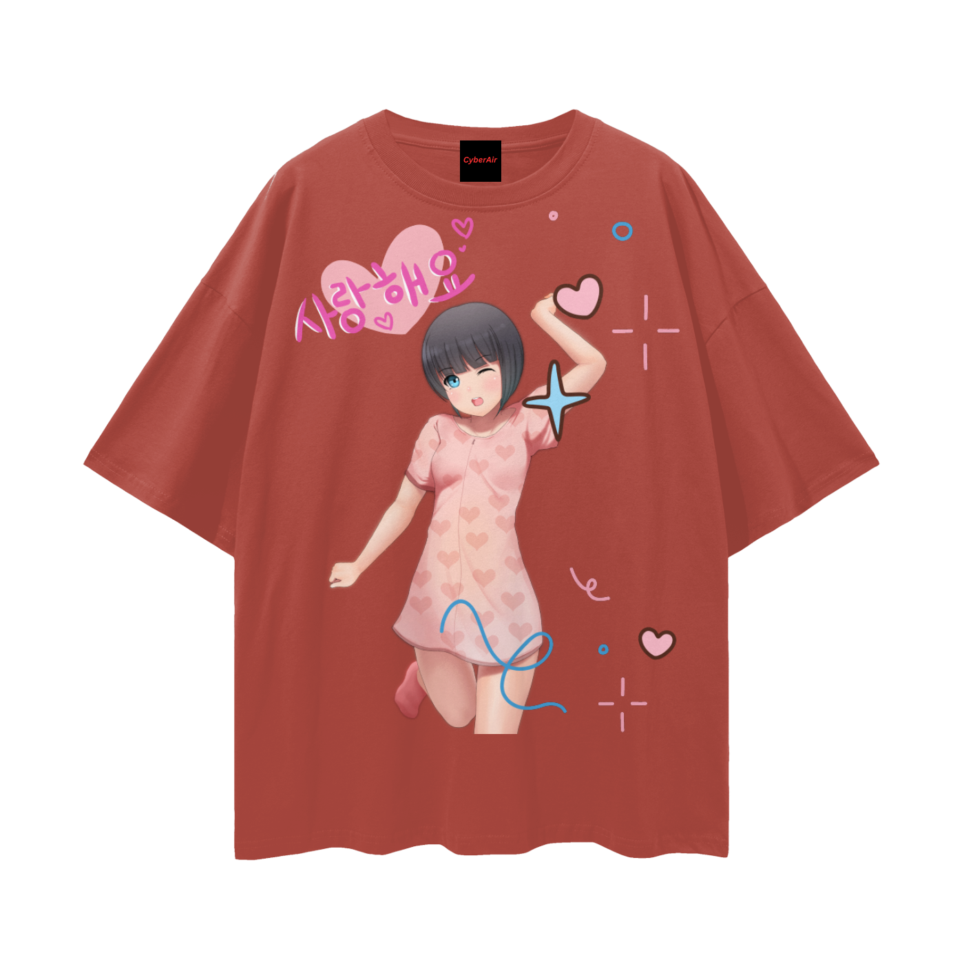 Cute Anime Girl Tee