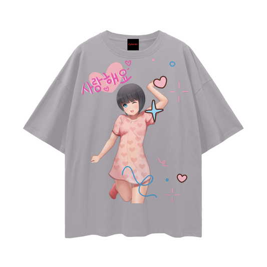 Cute Anime Girl Tee