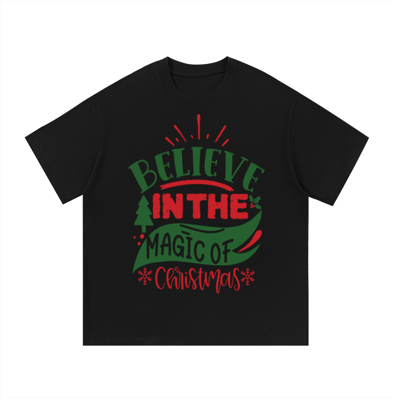 BELIEVE_IN_MAGIC_Cotton T-Shirt