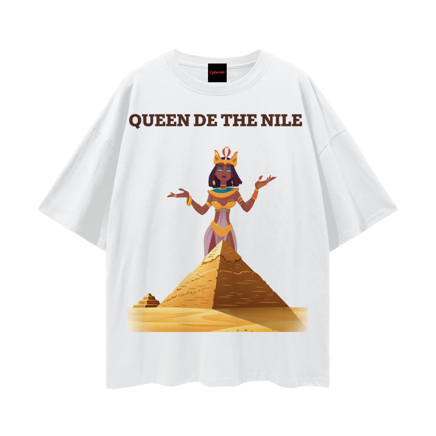 QUEEN DE NILE_OVERSIZE_TEE