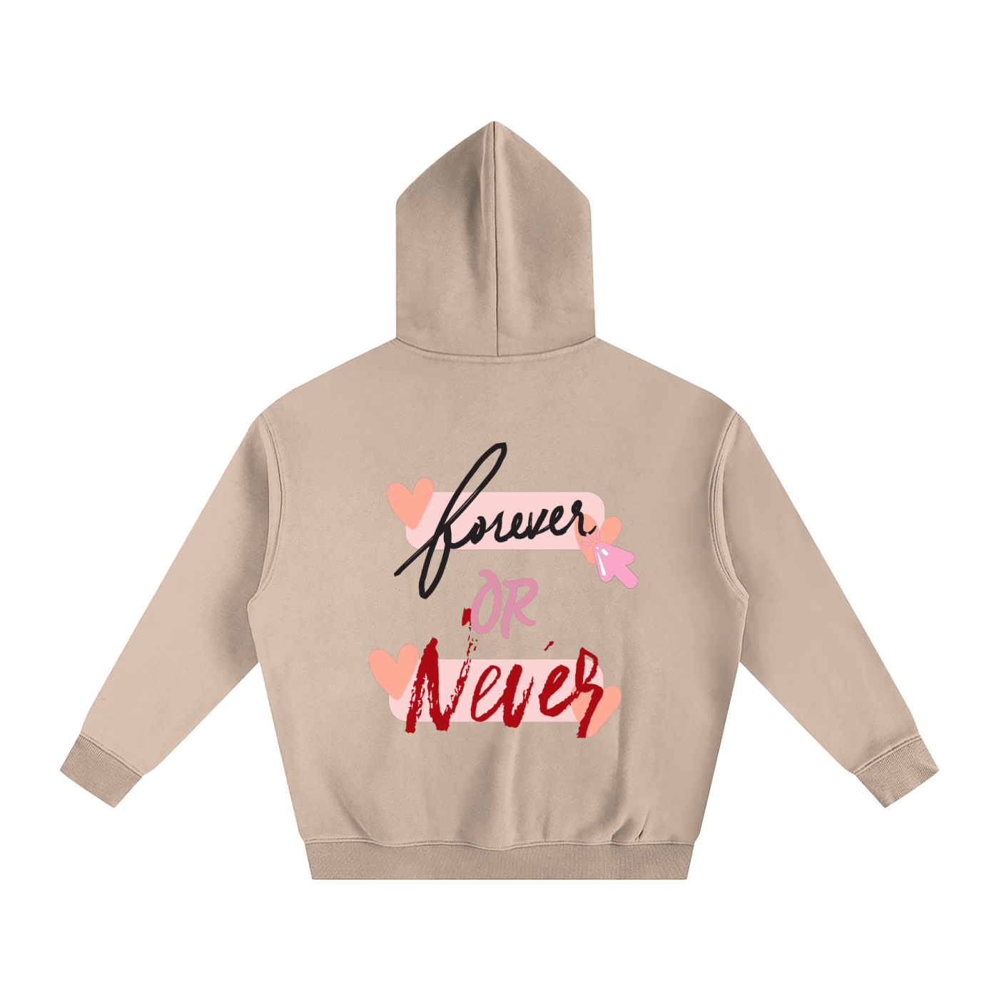 FOREVER OR NEVER_OversizedHoodie