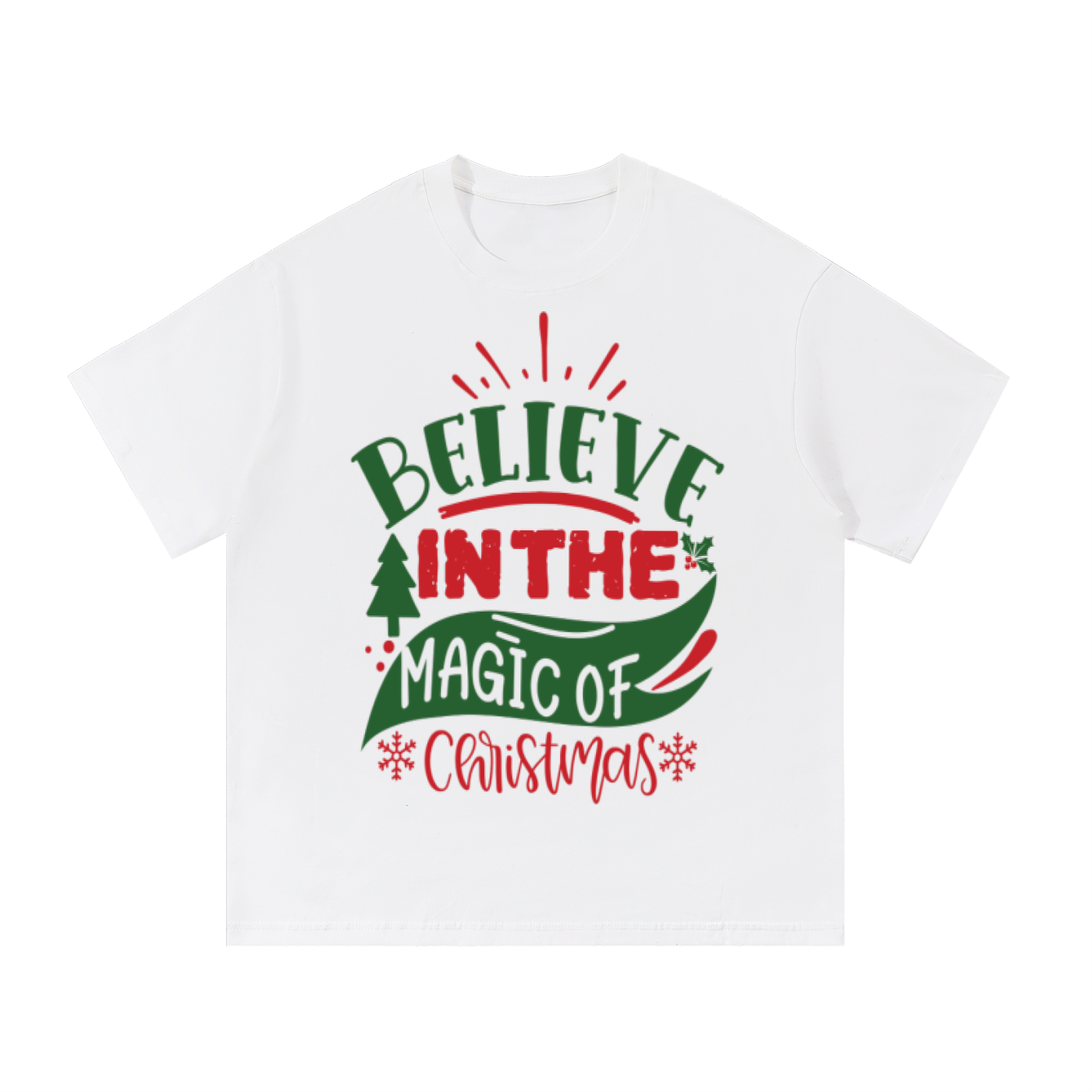 BELIEVE_IN_MAGIC_Cotton T-Shirt