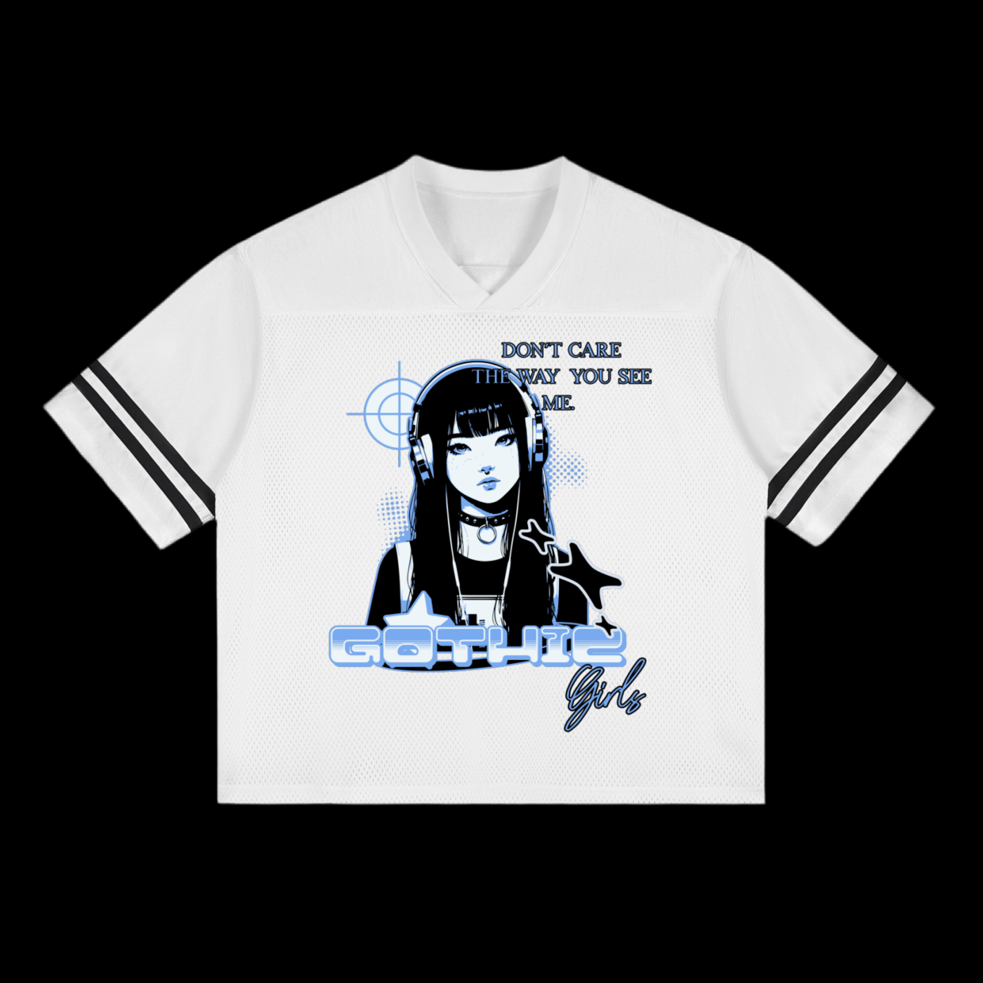 GOTHIC_Taped_Mesh T-Shirt