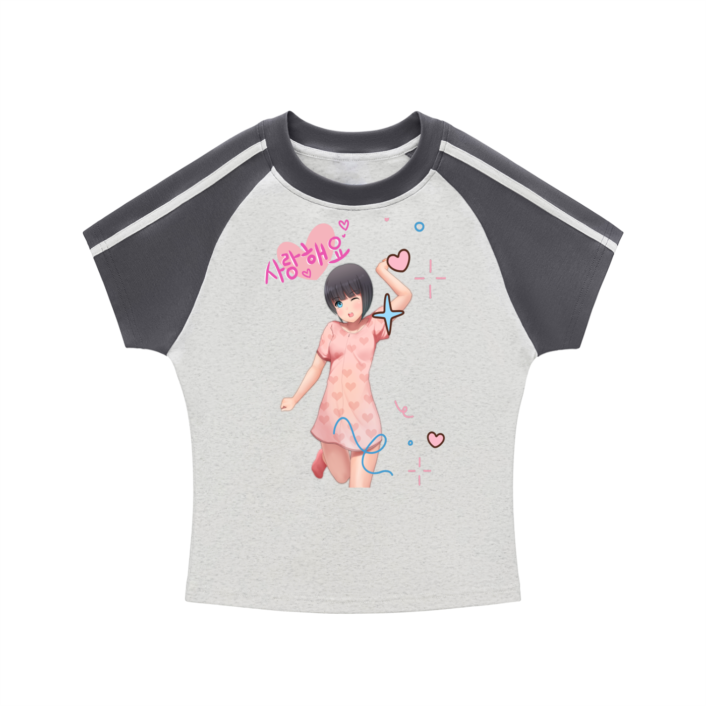 ANIMEGRL_STRIP TEE