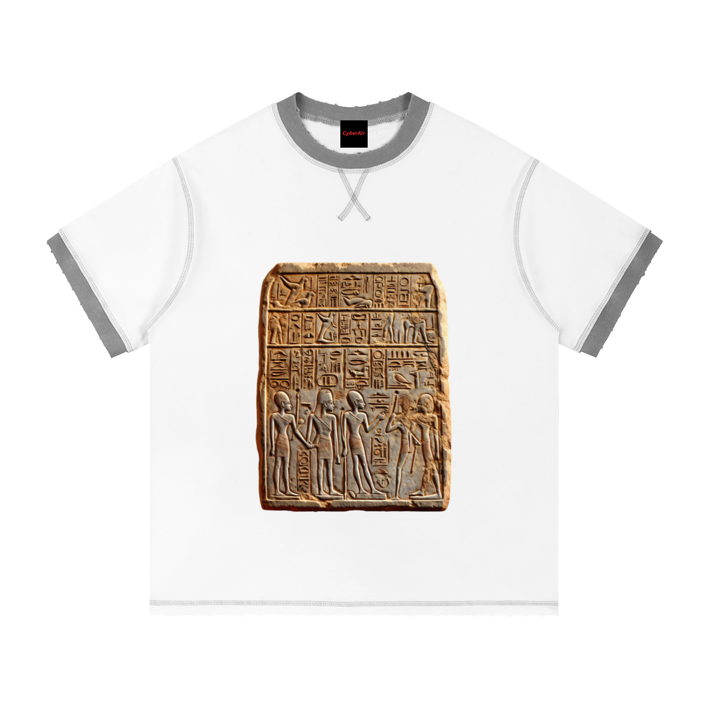 ANICIENT_HIEROGRAPHIC_Cotton_T-Shirt