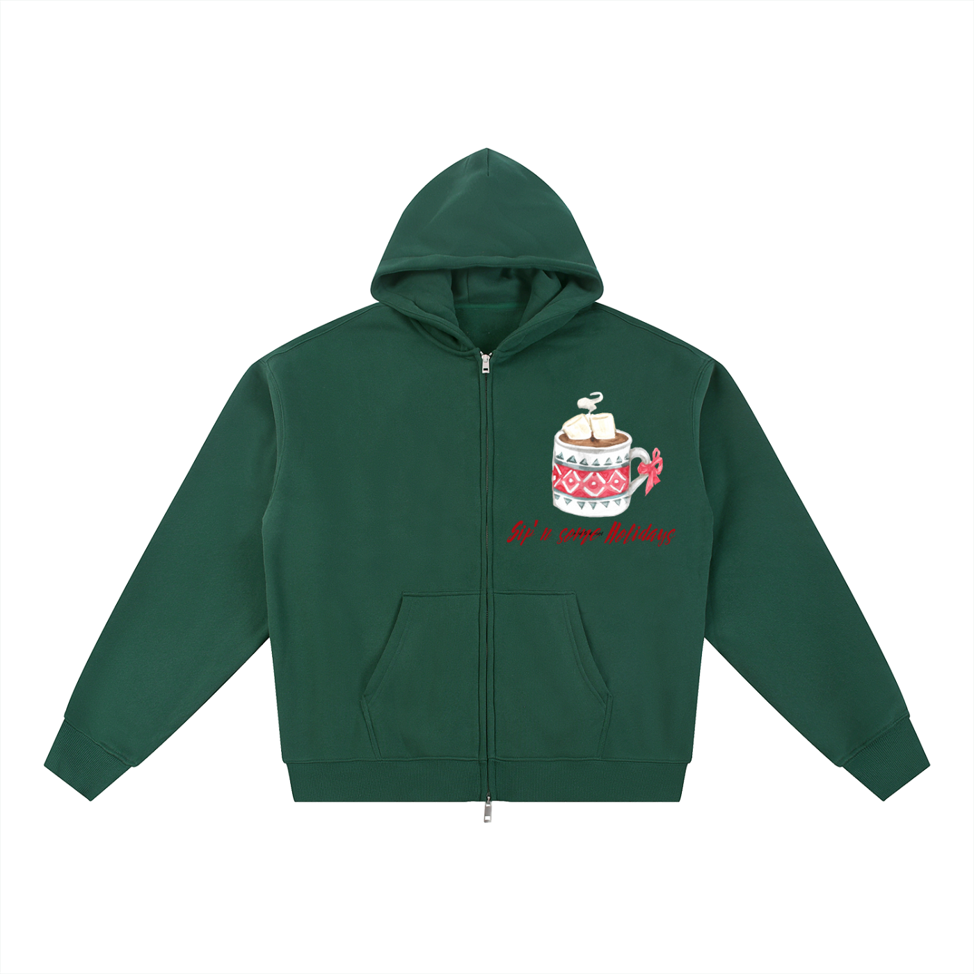 Sipn'N Holidays_ZipUP Jacket