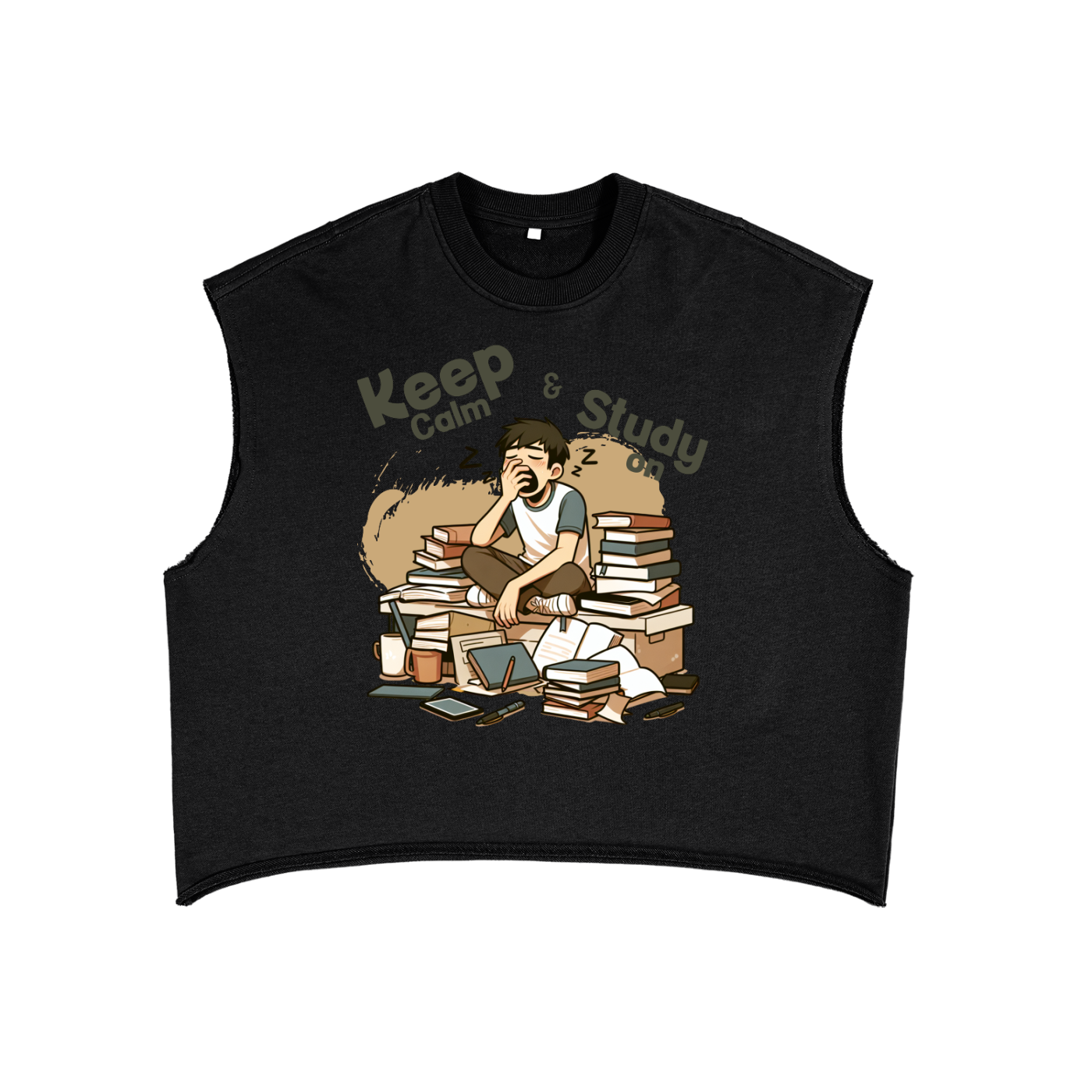 KEEP CALM & STUDY Tank Top