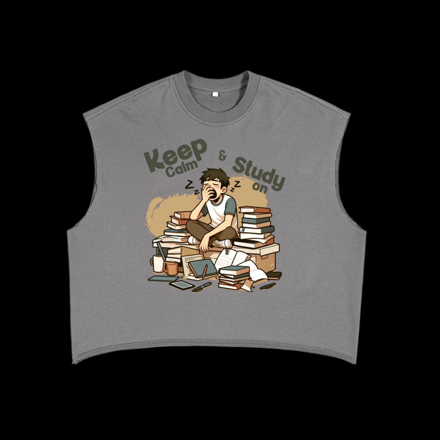 KEEP CALM & STUDY Tank Top