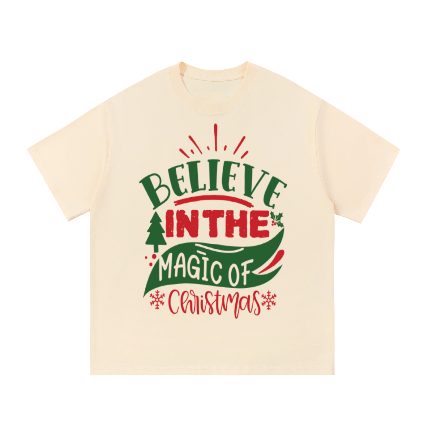 BELIEVE_IN_MAGIC_Cotton T-Shirt