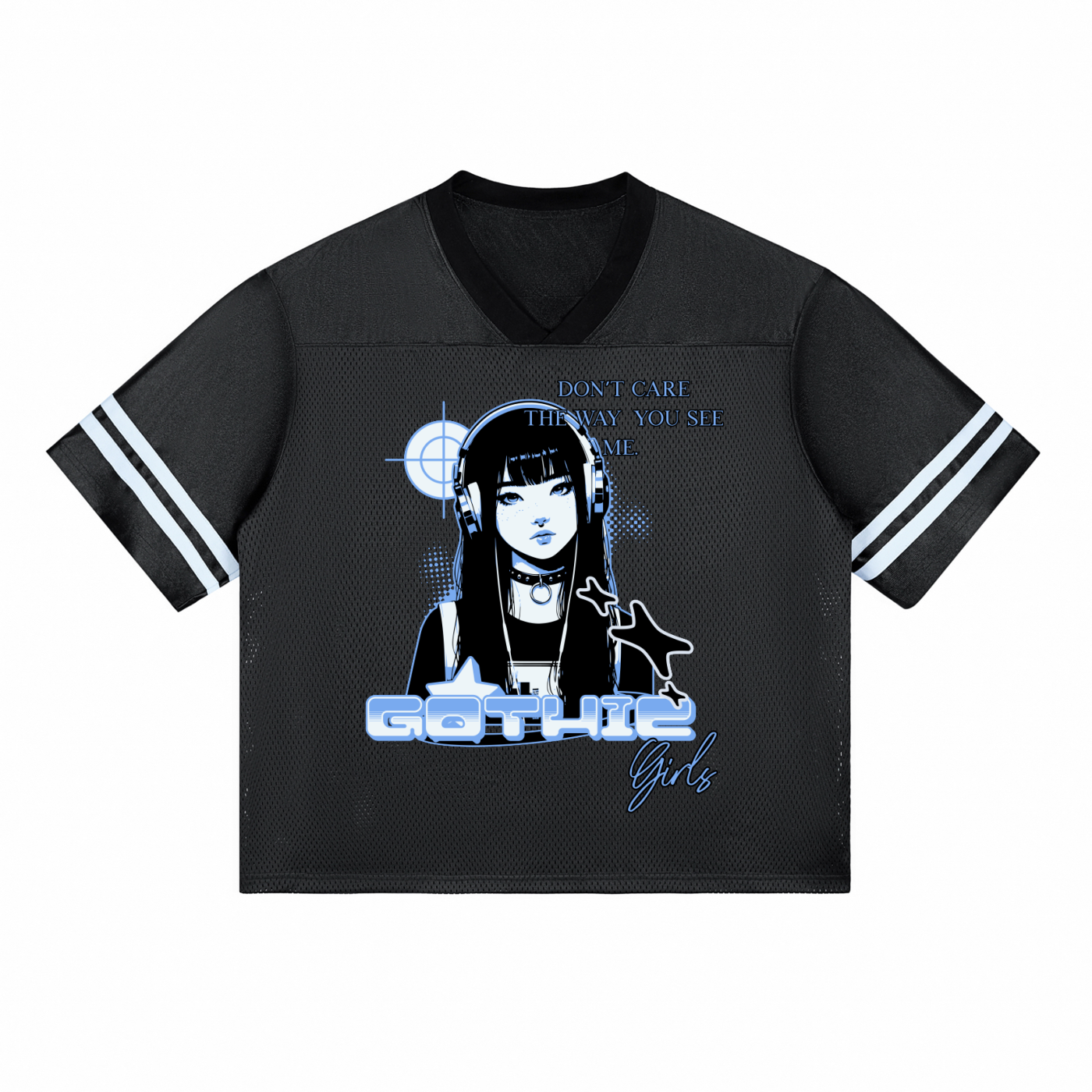 GOTHIC_Taped_Mesh T-Shirt