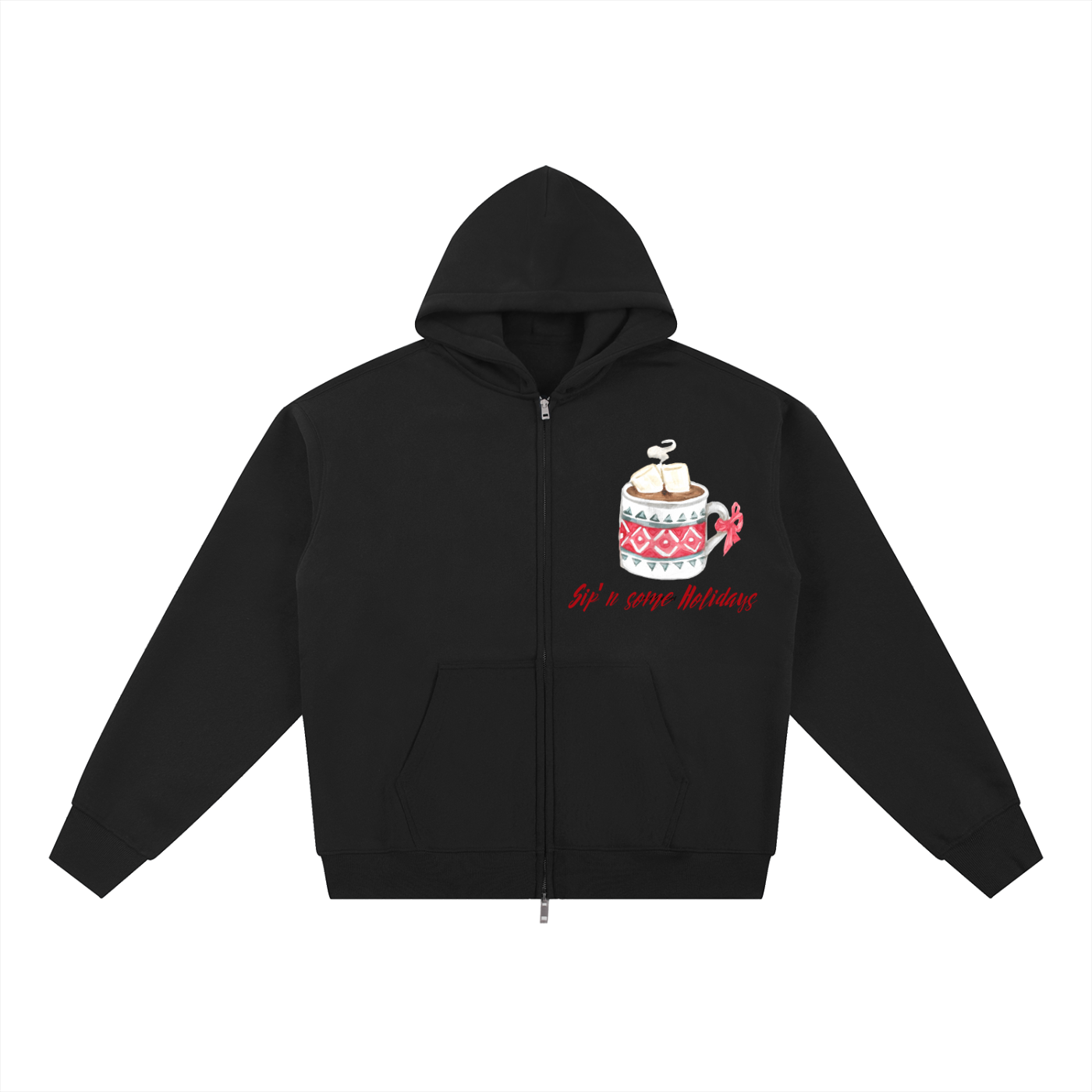 Sipn'N Holidays_ZipUP Jacket