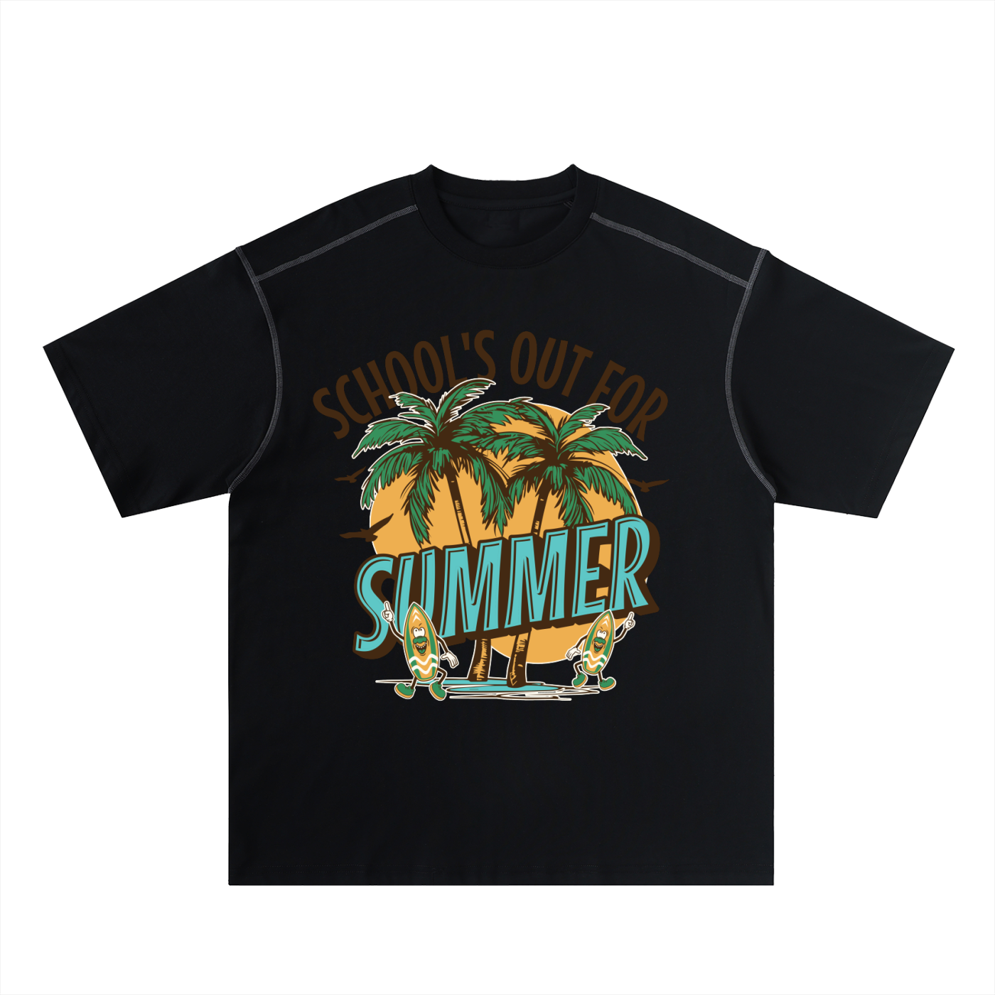 SCHOOLS_OUT Summers Cotton Tee