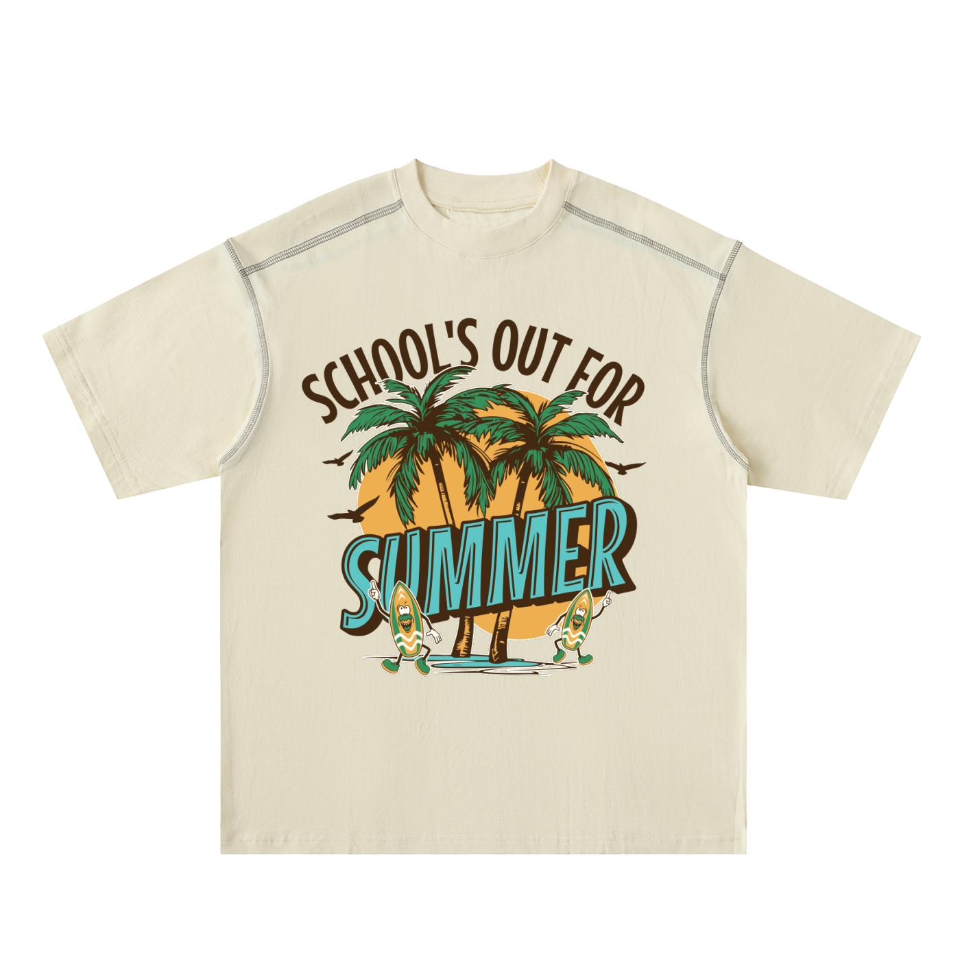 SCHOOLS_OUT Summers Cotton Tee