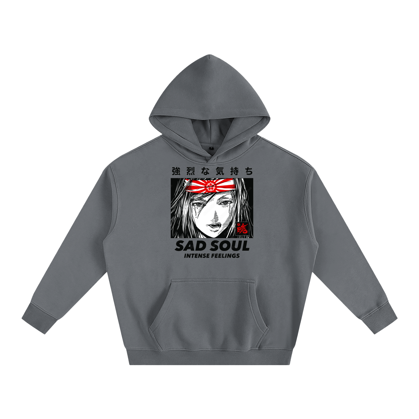 SAD SOUL_Fleeced Hoodie