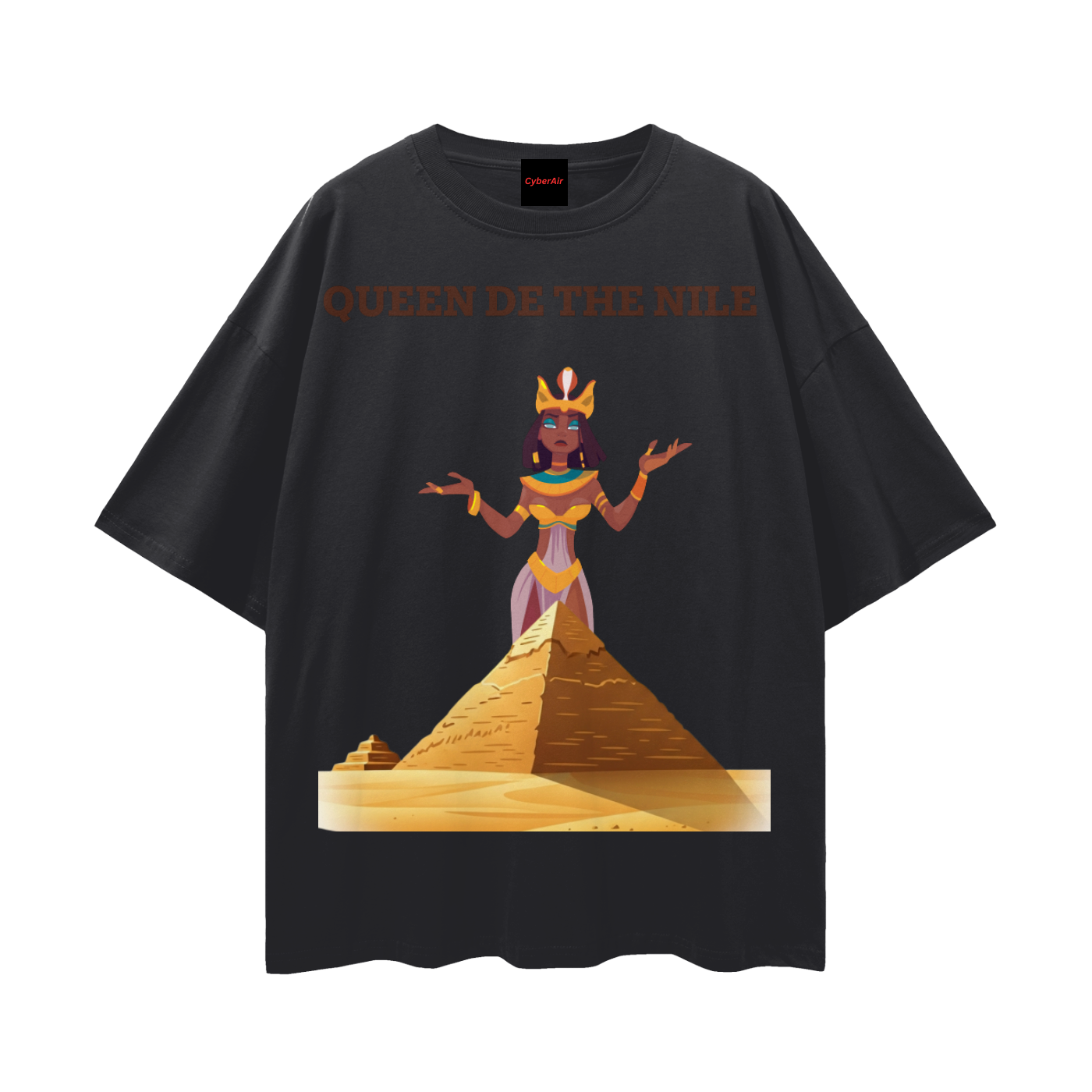 QUEEN DE NILE_OVERSIZE_TEE