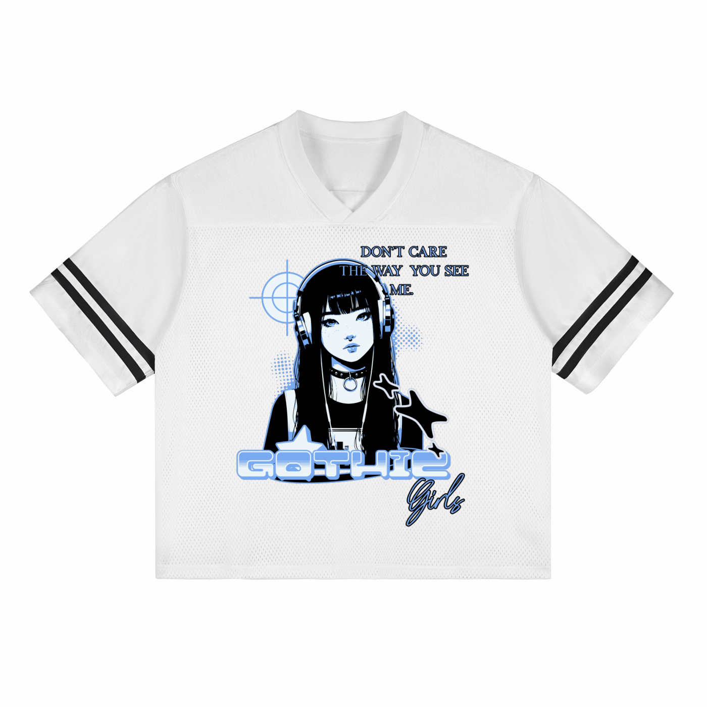 GOTHIC_Taped_Mesh T-Shirt