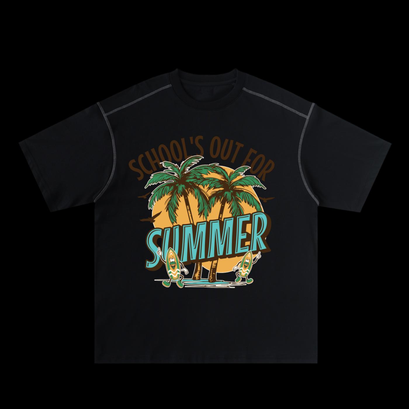 SCHOOLS_OUT Summers Cotton Tee