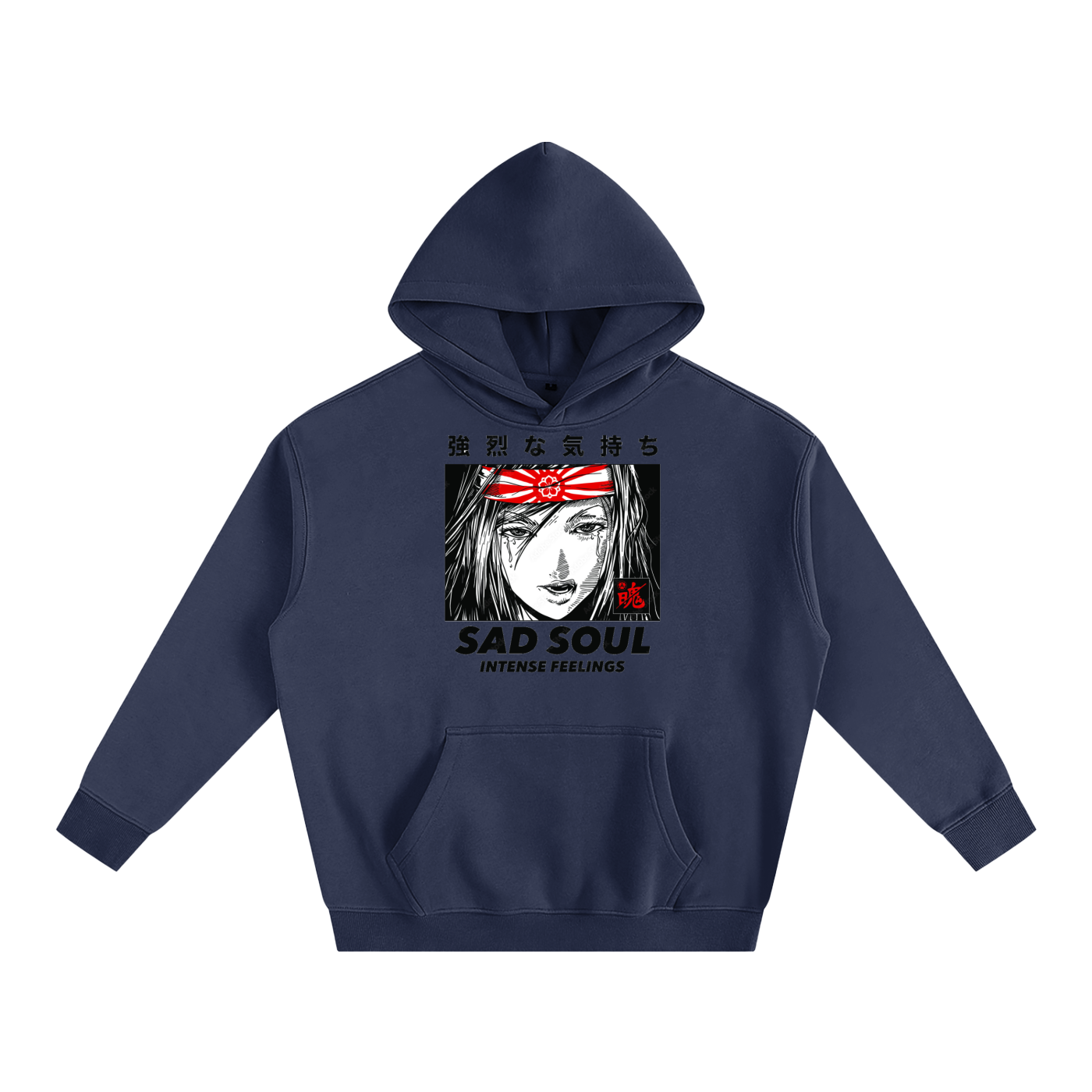 SAD SOUL_Fleeced Hoodie