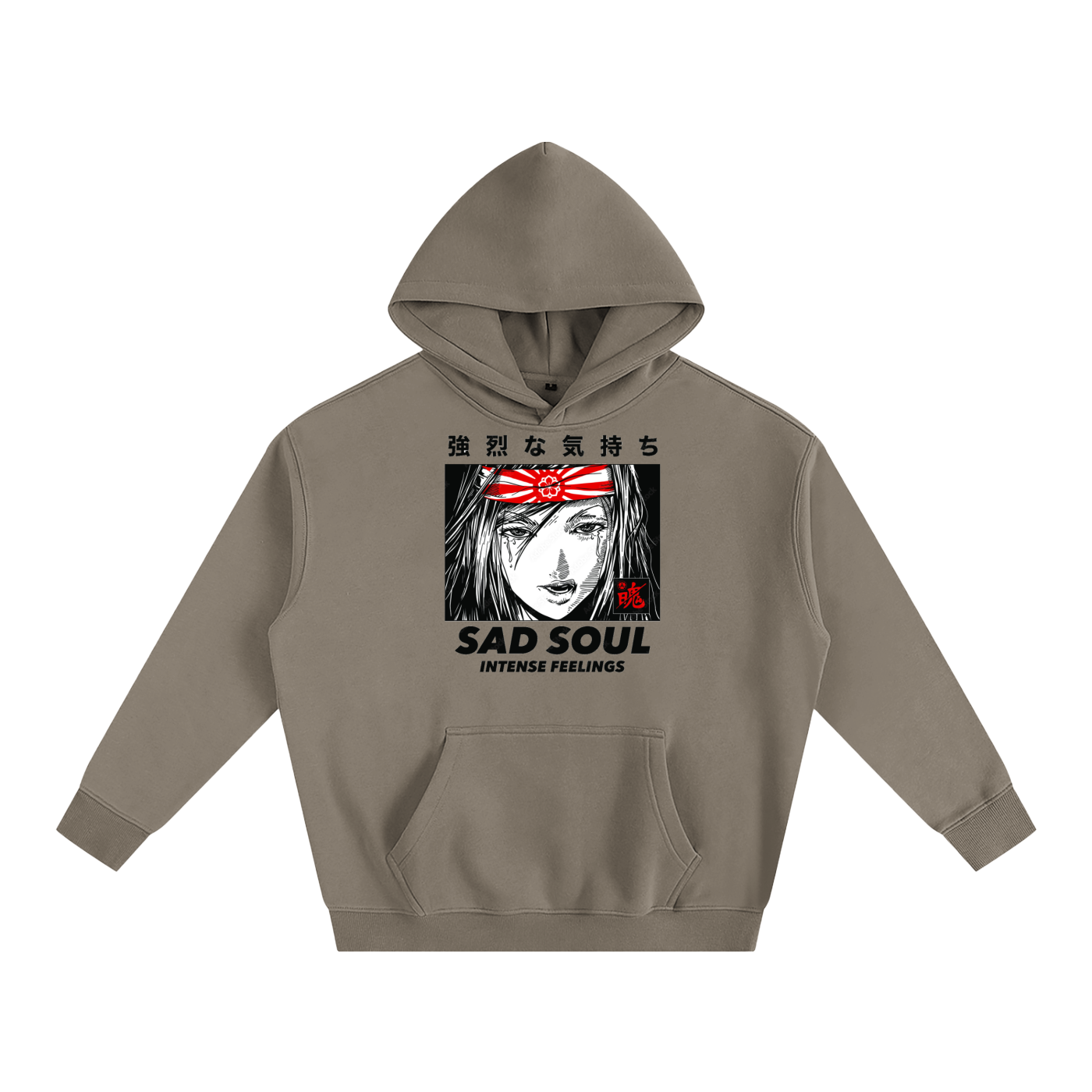 SAD SOUL_Fleeced Hoodie