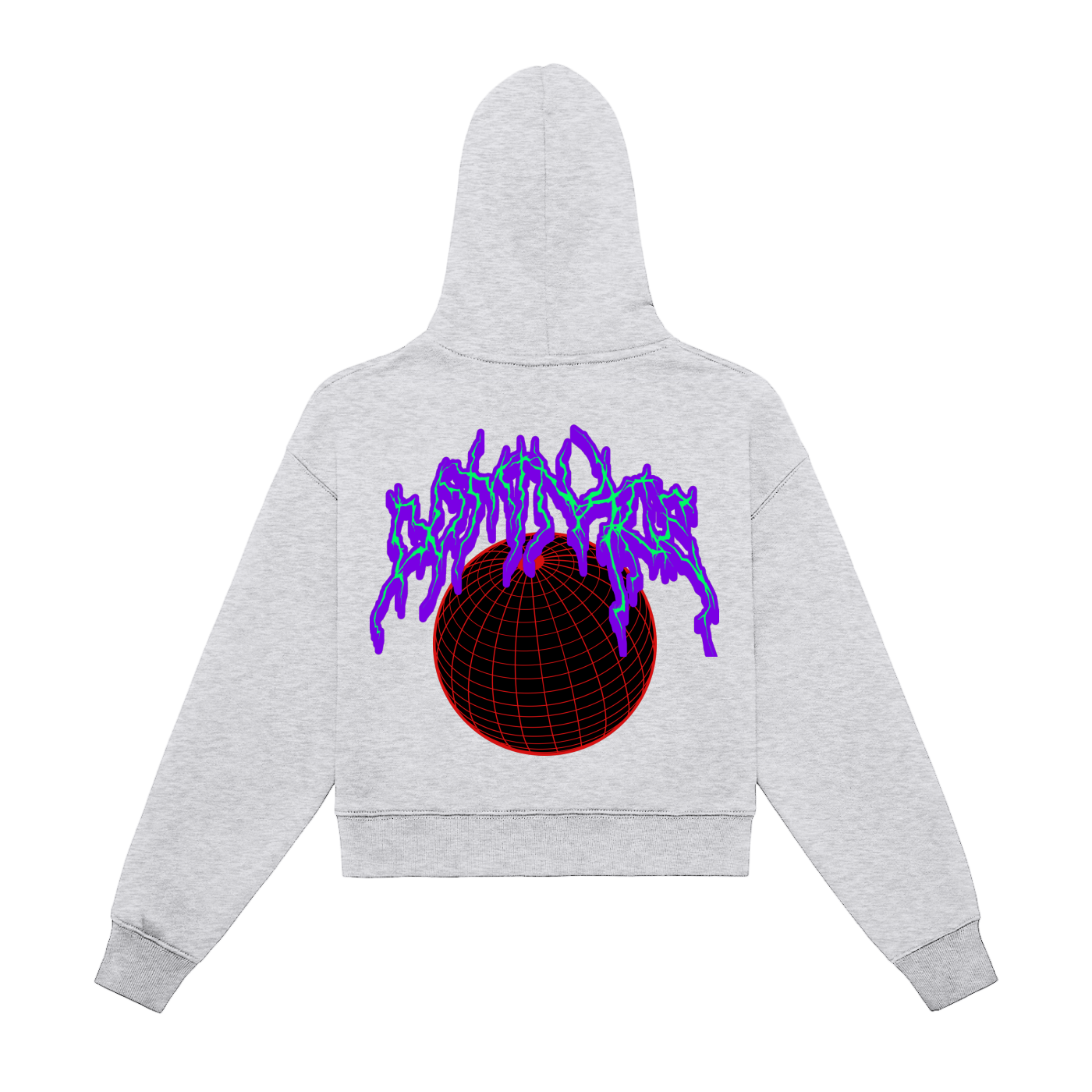 DOMINACE_Cropped Hoodie