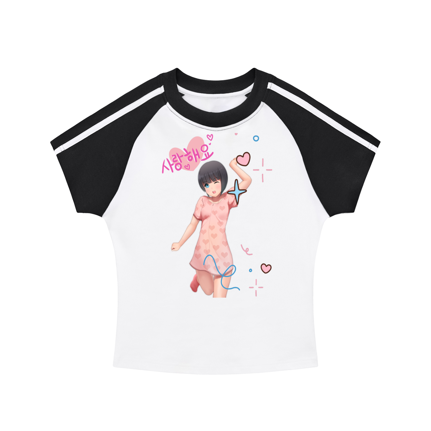 ANIMEGRL_STRIP TEE