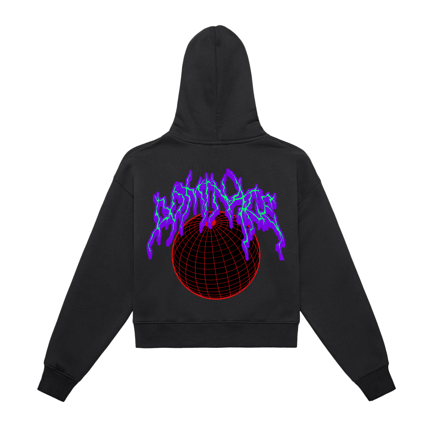 DOMINACE_Cropped Hoodie