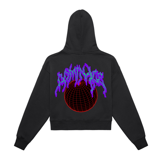 DOMINACE_Cropped Hoodie