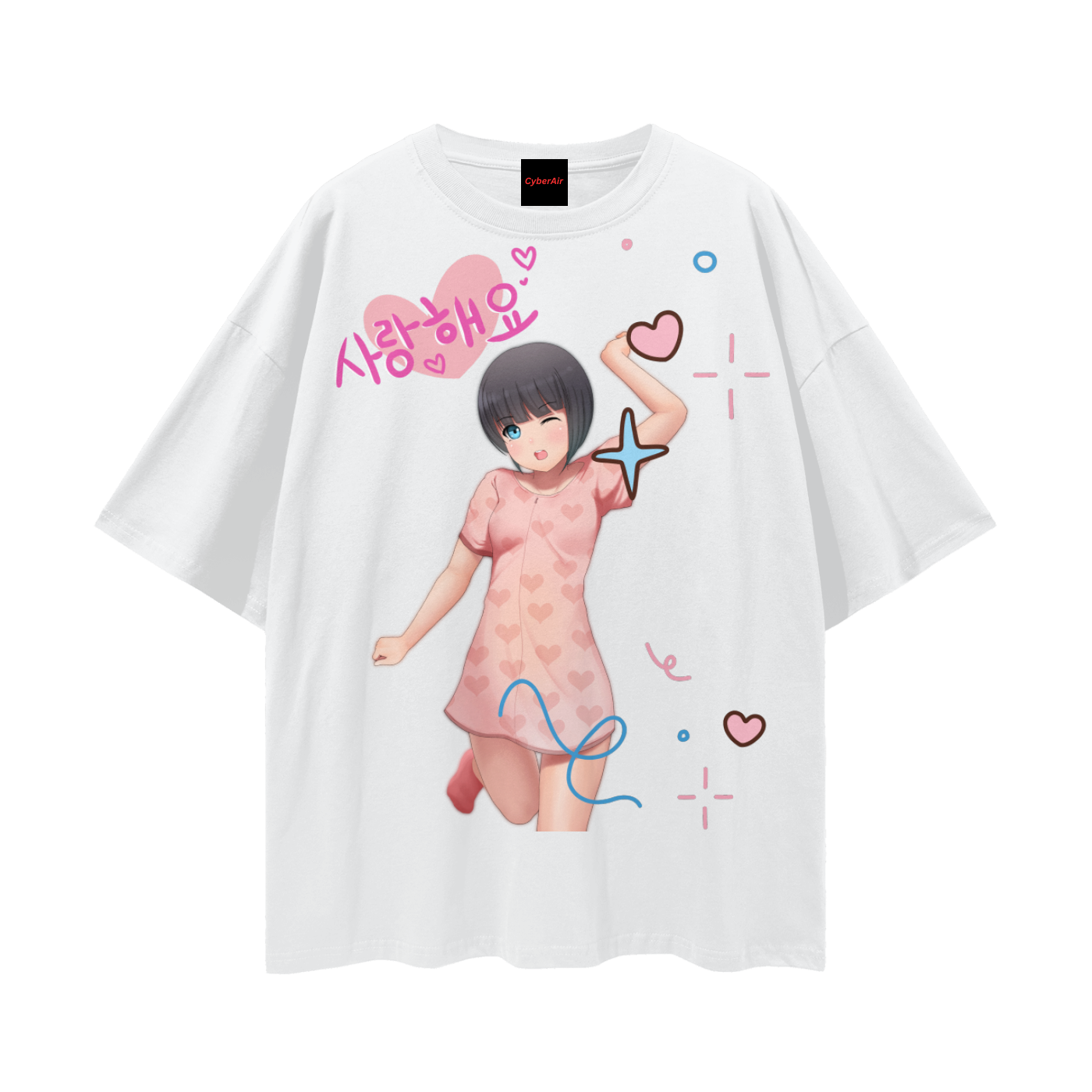Cute Anime Girl Tee