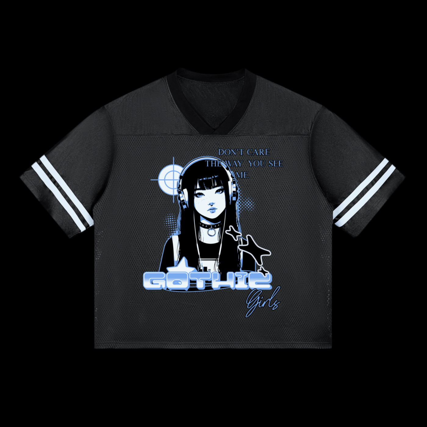 GOTHIC_Taped_Mesh T-Shirt