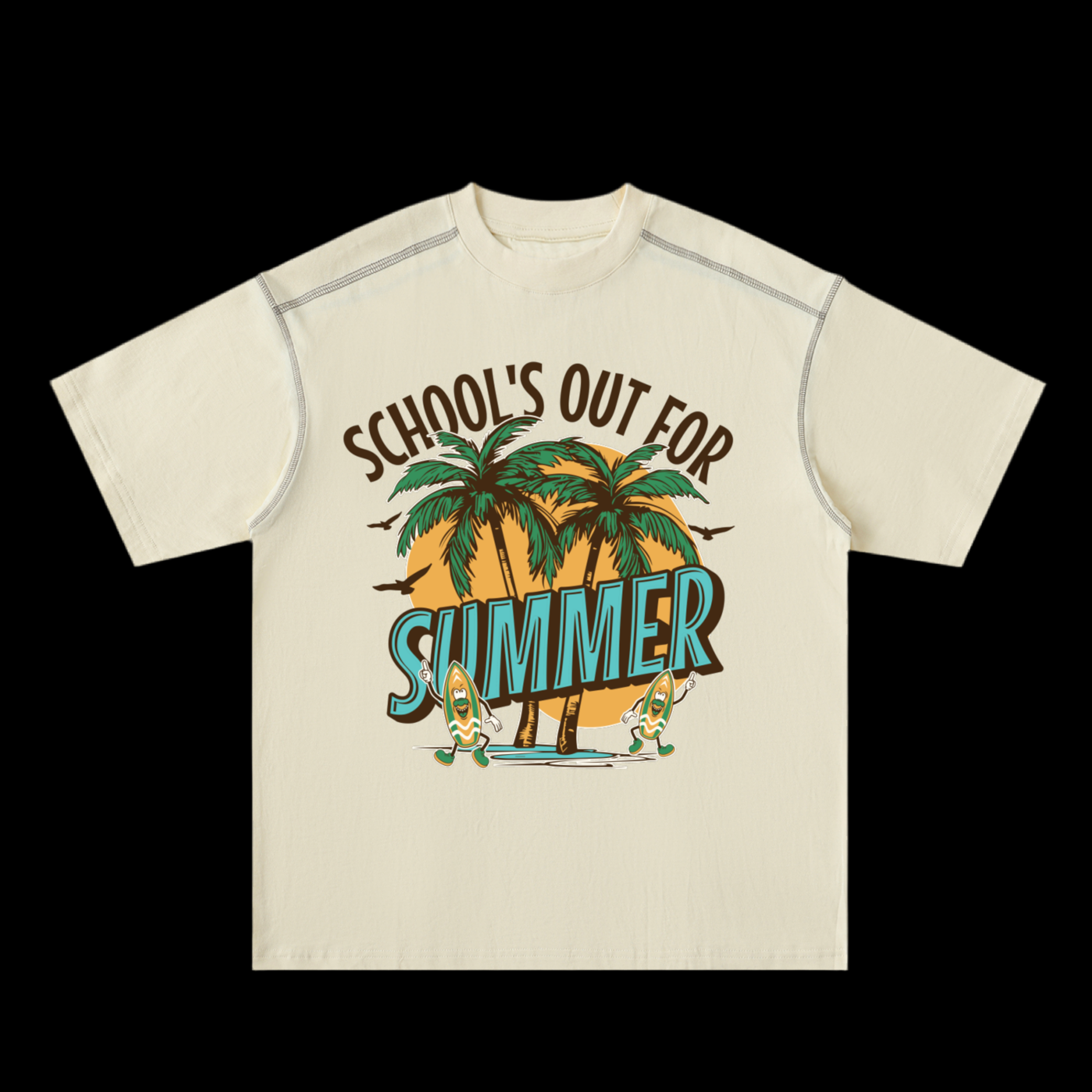 SCHOOLS_OUT Summers Cotton Tee