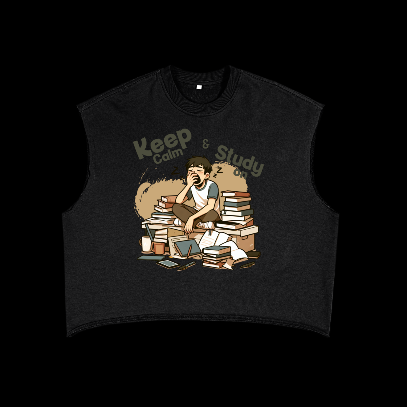 KEEP CALM & STUDY Tank Top