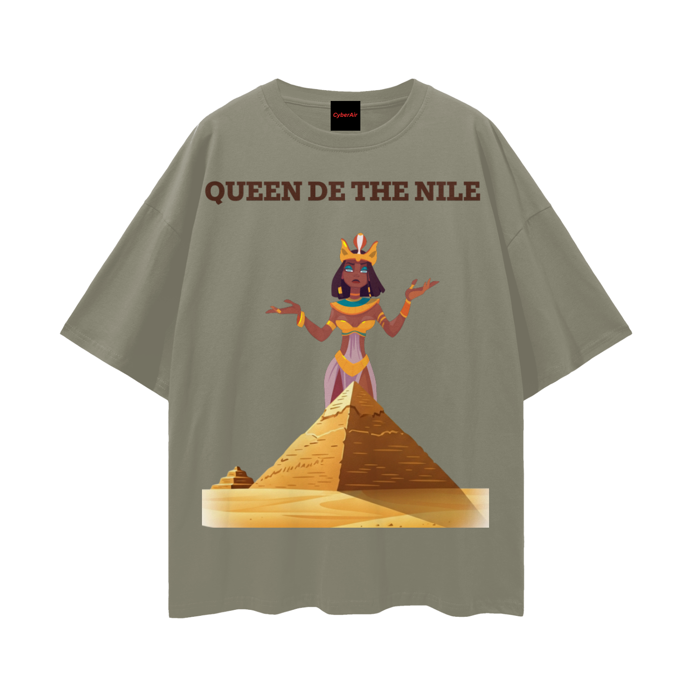 QUEEN DE NILE_OVERSIZE_TEE