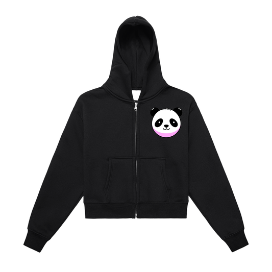 CUTE_PANDA_Cropped JACKET