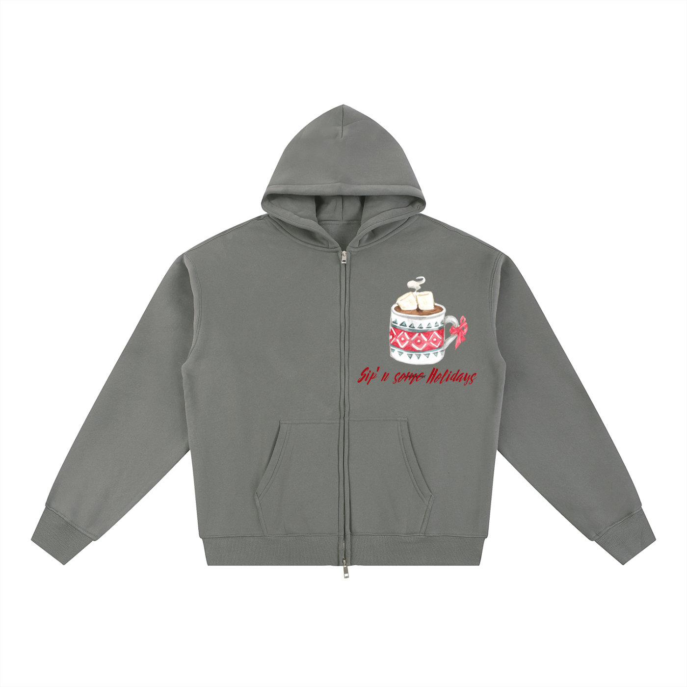Sipn'N Holidays_ZipUP Jacket