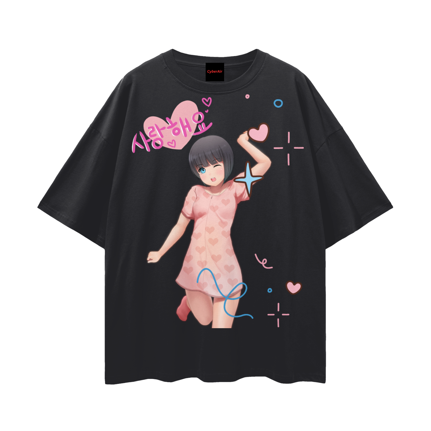 Cute Anime Girl Tee