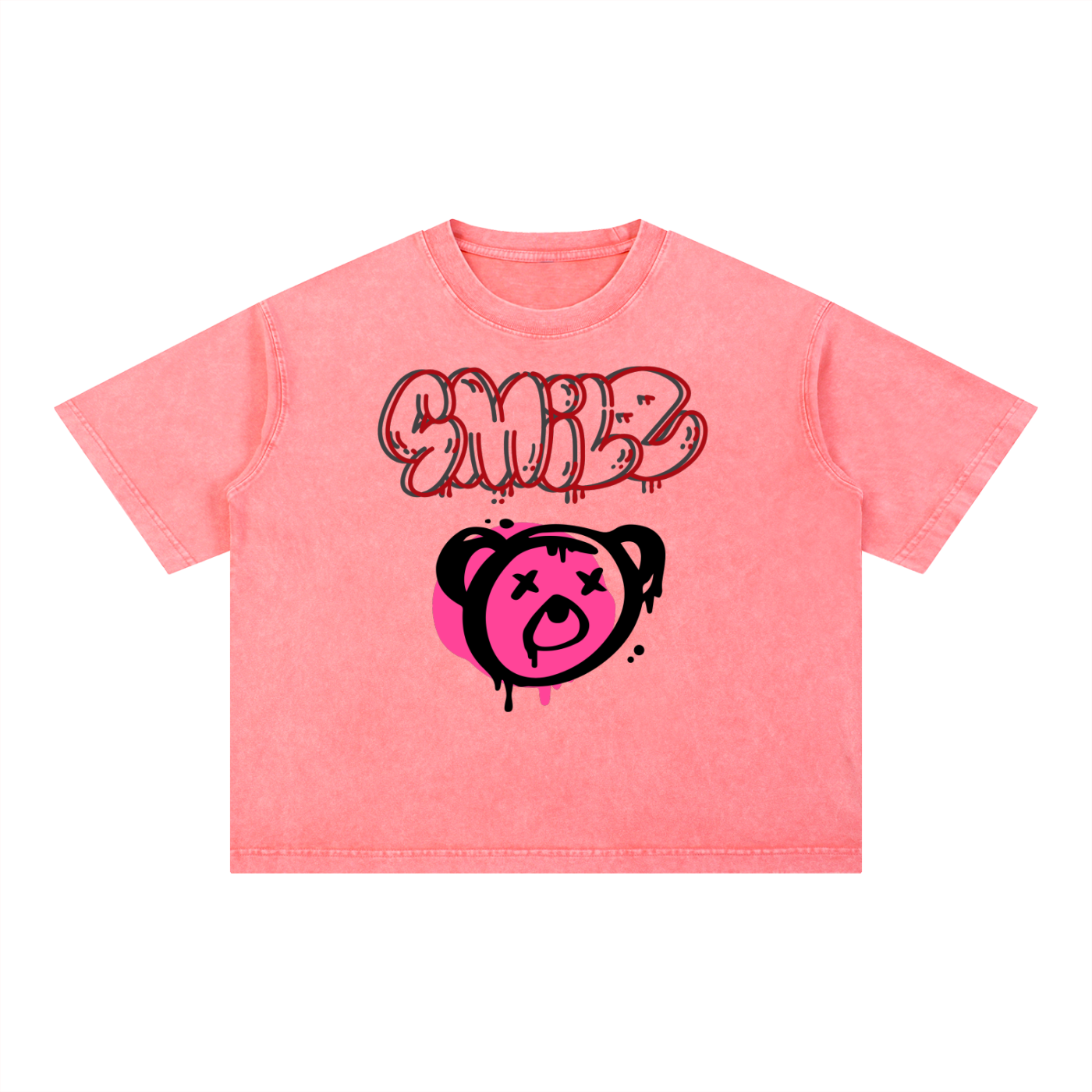 SMILE BEAAR_Boxy TEE