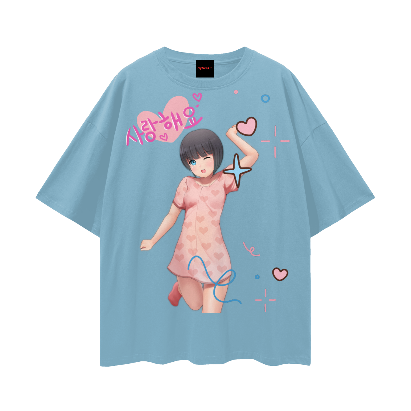 Cute Anime Girl Tee