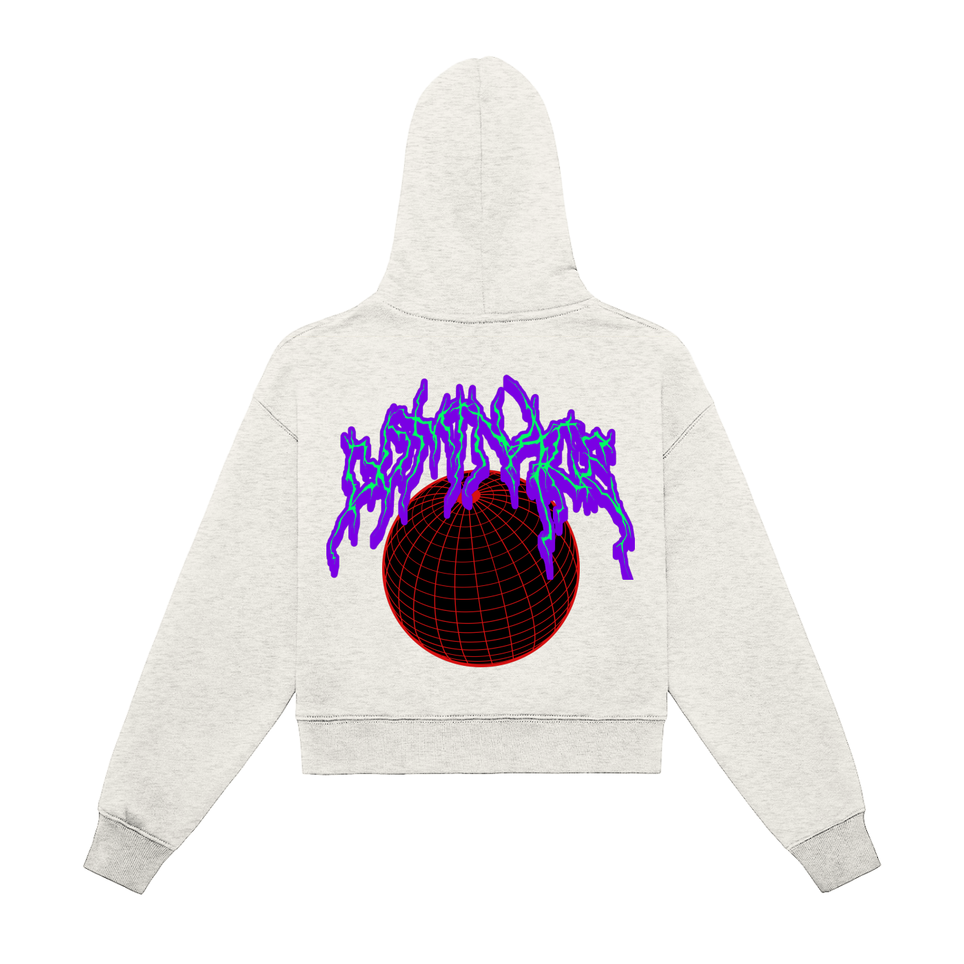 DOMINACE_Cropped Hoodie