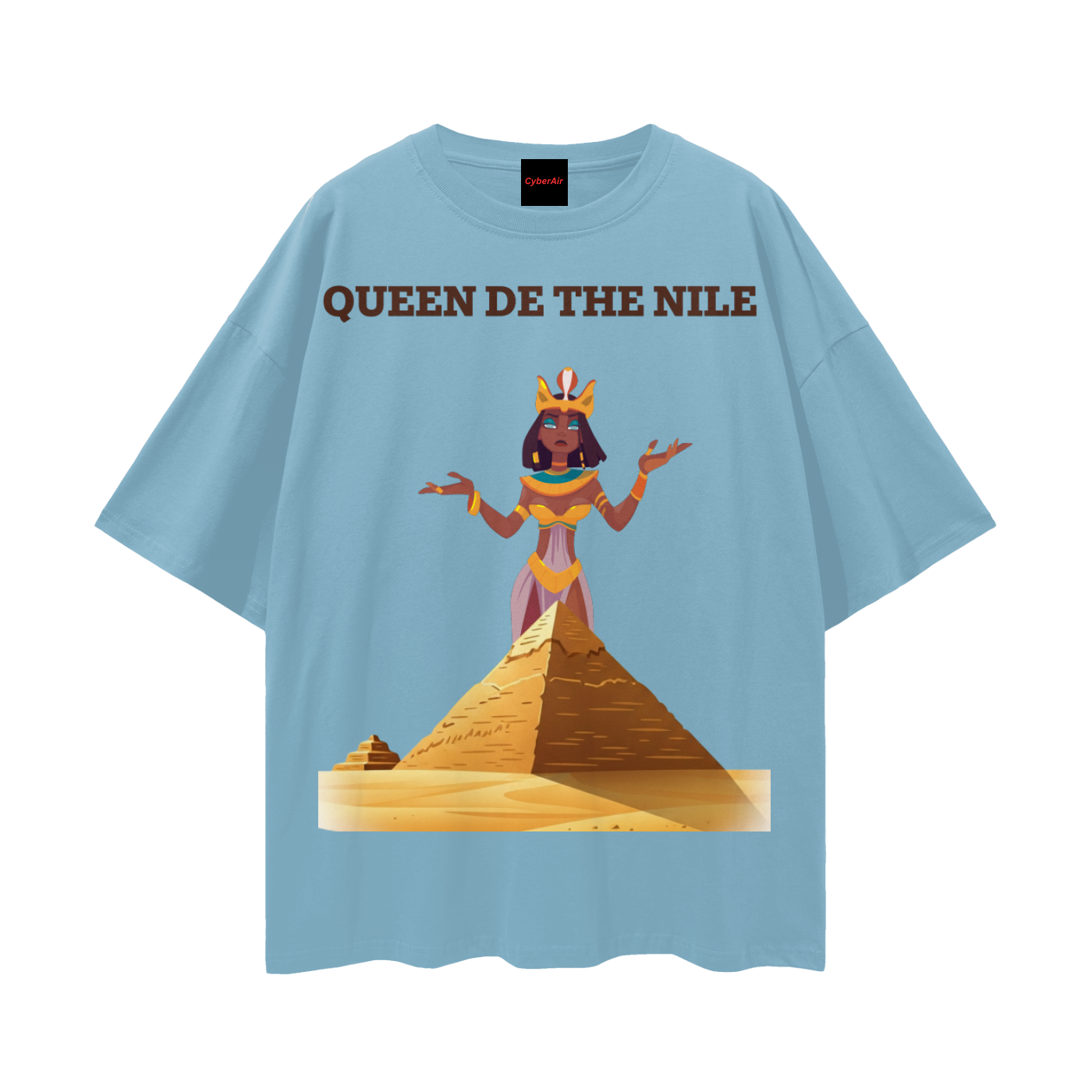 QUEEN DE NILE_OVERSIZE_TEE