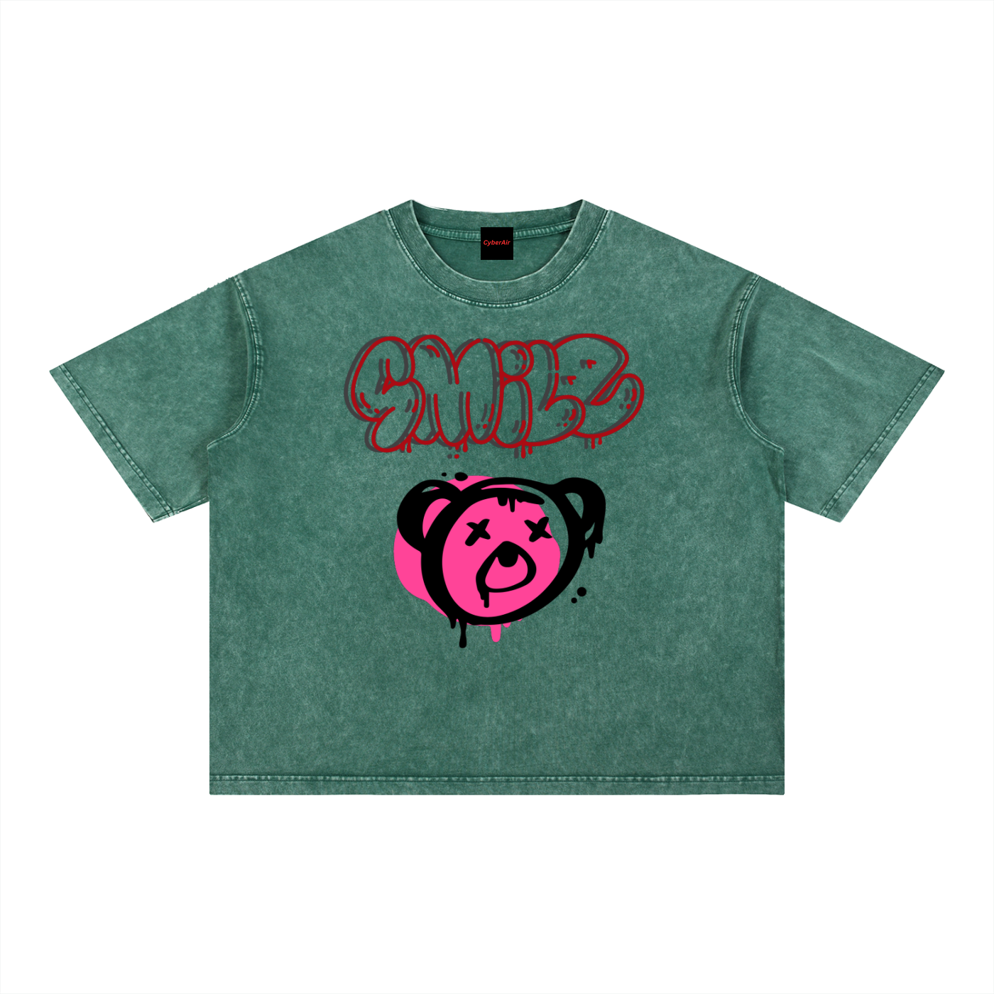 SMILE BEAAR_Boxy TEE